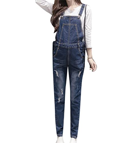 VIVICOLOR Umstandsmode Blau Denim Overalls Schwangere Mode Latzhose Latzhose Mode Schwangerschaft Jeans Overalls