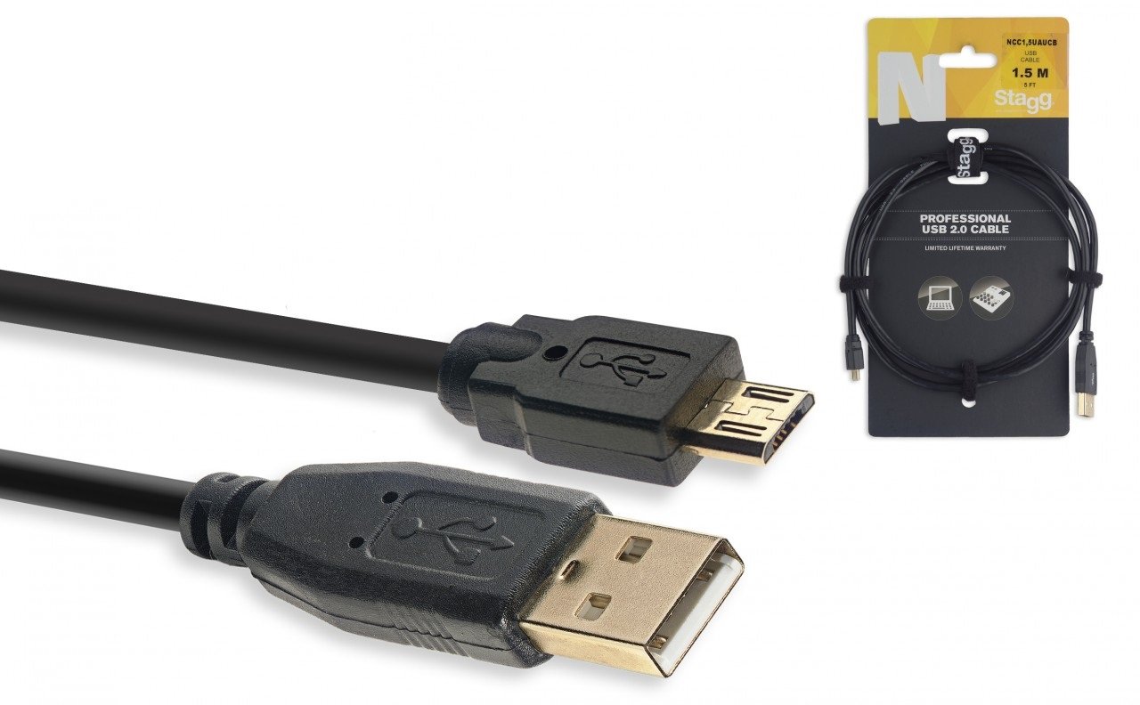 Stagg NCC1,5UAUCB USB 2.0 Kabel