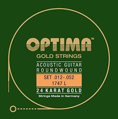 Optima 1747 L Acoustic GOLD Strings, light