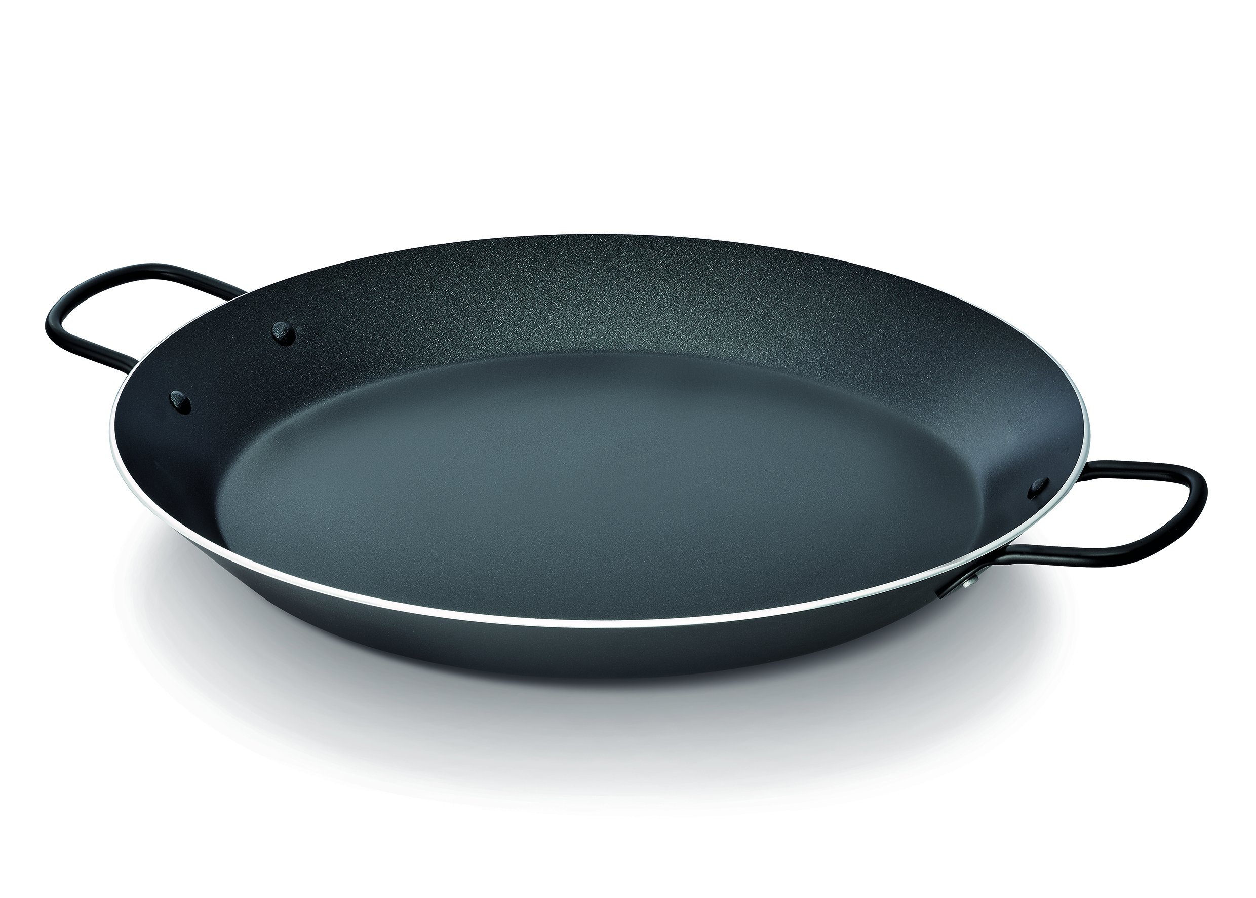 Beka Paella pan Paellapfanne, Aluminium, schwarz, 38 cm