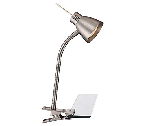 LED Schreib Tisch Klemm Leuchte Schlaf Zimmer Beistell Lampe FLEXO Spot Beleuchtung Globo 2476L