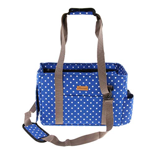 Tubayia Haustier Transporttasche Tragetasche Hundetasche Katzentasche Reisetasche für Hunde, Katzen, Welpen unter 5 Kg (Blau)
