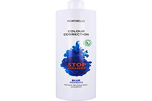 Montibello colour correction stop orange shampoo 1000 ml (neutralizer+pigment blue)