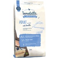 Sanabelle Adult mit Forelle | Katzentrockenfutter für ausgewachsene Katzen (ab dem 12. Monat), 4er Pack (4 x 2000 g)