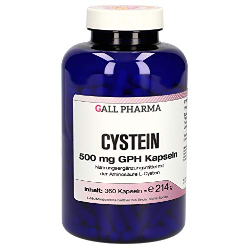 Gall Pharma Cystein 500 mg GPH Kapseln 360 Stück