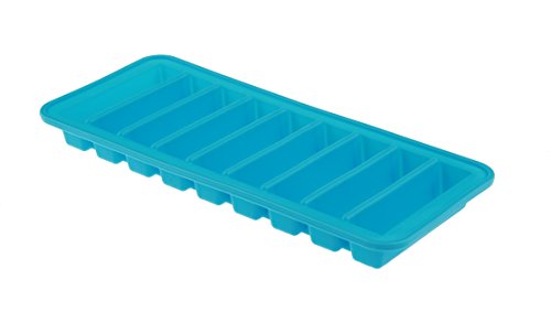 Silikon Babynahrung Gefrierschrank Tablett (1 Stück, blau)