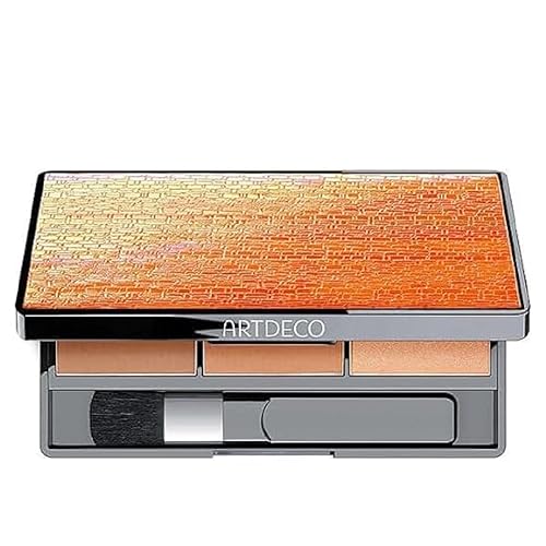 ARTDECO The Bronze Palette - Palette mit drei Bronzing-Pudern inklusive Pinsel - 1 Stück