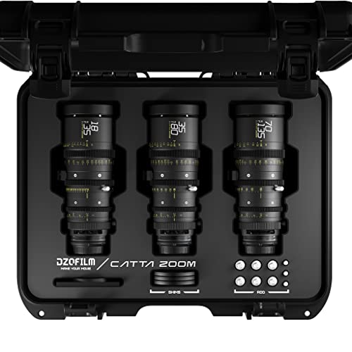 Catta Zoom 3-Lens Kit (18-35/35-80/70-135 T2.9) Black