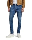 G-STAR RAW Herren 3301 Slim Jeans, Blau (Faded Blue 51001-6553-A889), 30W / 34L