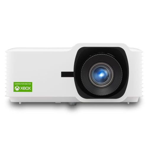 ViewSonic LX700-4K 4K Laser Projektor für Xbox Gaming und Heimkino, bis zu 300" großes Bild, 3500 Lumen, HDR, HDMI/USB
