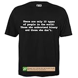 There Are only 10 Types of People - Geek Shirt für Computerfreaks aus fair gehandelter Bio-Baumwolle, Größe XL