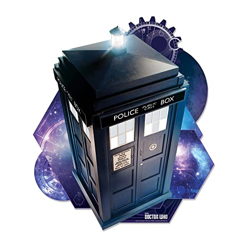 Doctor Who "Tardis Time and Relative Dimension in Space" Wand montiert Pappe Poster, mehrfarbig
