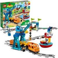 LEGO Konstruktionsspielsteine "Güterzug (10875) LEGO DUPLO Town" (105-tlg)