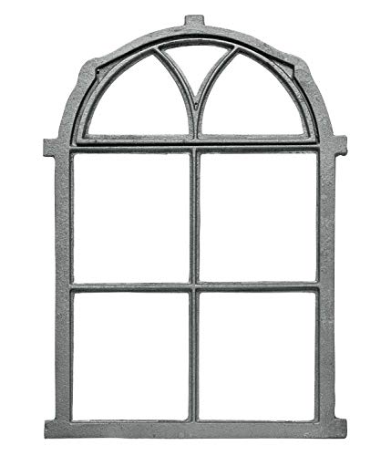 aubaho Fenster zum Öffnen grau Klappfenster Stallfenster Eisenfenster Eisen Antik-Stil