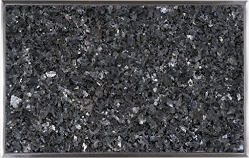 IDEENREICH Granitfeld groß, 51 x 32,5 x 1,2 cm, Labrador Blue Pearl, 1 Stück
