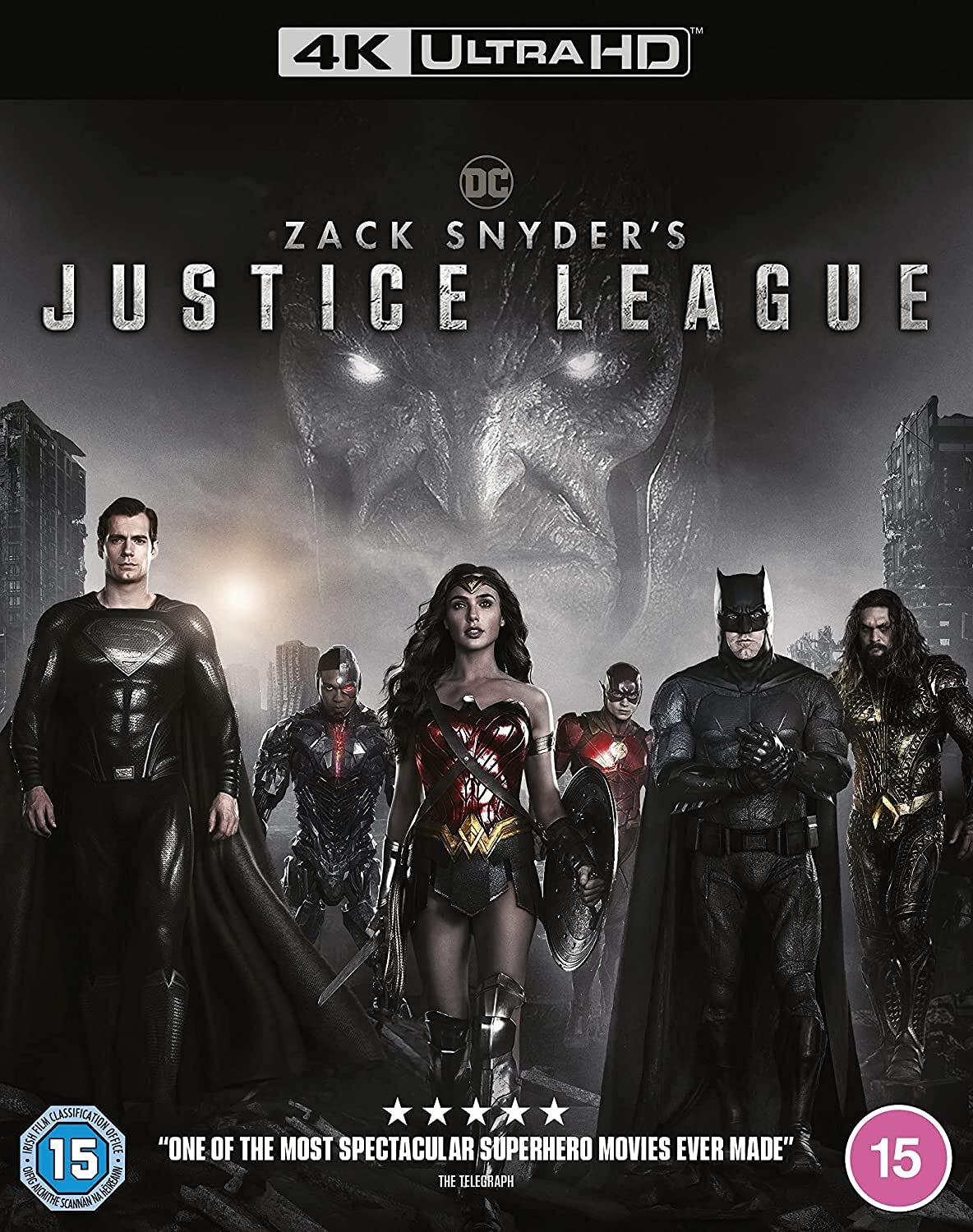 Zack Snyder's Justice League [4K Ultra-HD] [2021] [Region Free] [Blu-ray]