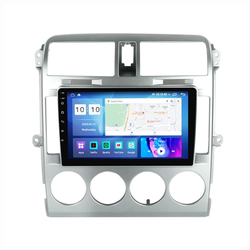 HURUMA Android 12 Autoradio Mit Navi 2 Din 9 Zoll Touchscreen Autoradio Für KIA Carnival 2002-2006 Mit Carplay Android Auto,mit RDS Bluetooth FM AM Lenkradsteuerung Rückfahrkamera (Color : M2 2+32G)