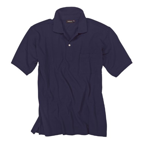 Redfield Piqué Poloshirt Herren Übergröße dunkelblau, XL Größe:8XL
