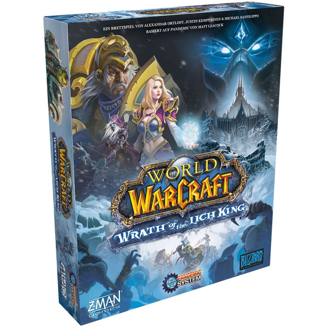 Asmodee World of Warcraft: Wrath of the Lich King, Kennerspiel, Strategiespiel, Deutsch