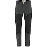 Fjallraven 81152-030-550 Abisko Midsummer TRS M Long Pants Herren Dark Grey-Black Größe 46