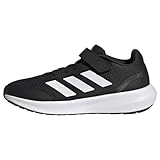 adidas RunFalcon 3.0 Elastic Lace Top Strap Shoes Sneaker, core Black/FTWR White/core Black, 28 EU