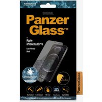 PanzerGlass - Bildschirmschutz für Handy - 6.1 - Schwarz - für Apple iPhone 12, 12 Pro (2711)