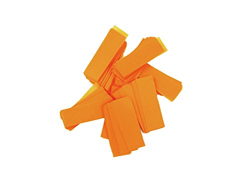 Tcm Fx Konfetti rechteckig Fluo Orange 55 x 18 mm Mehrfarbig Einheitsgröße