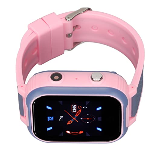 minifinker 4G Smartwatch, Rosa Handy Uhr 240x240 Auflösung LT21 Unterstützt WiFi Verbindung für Kindergeburtstag