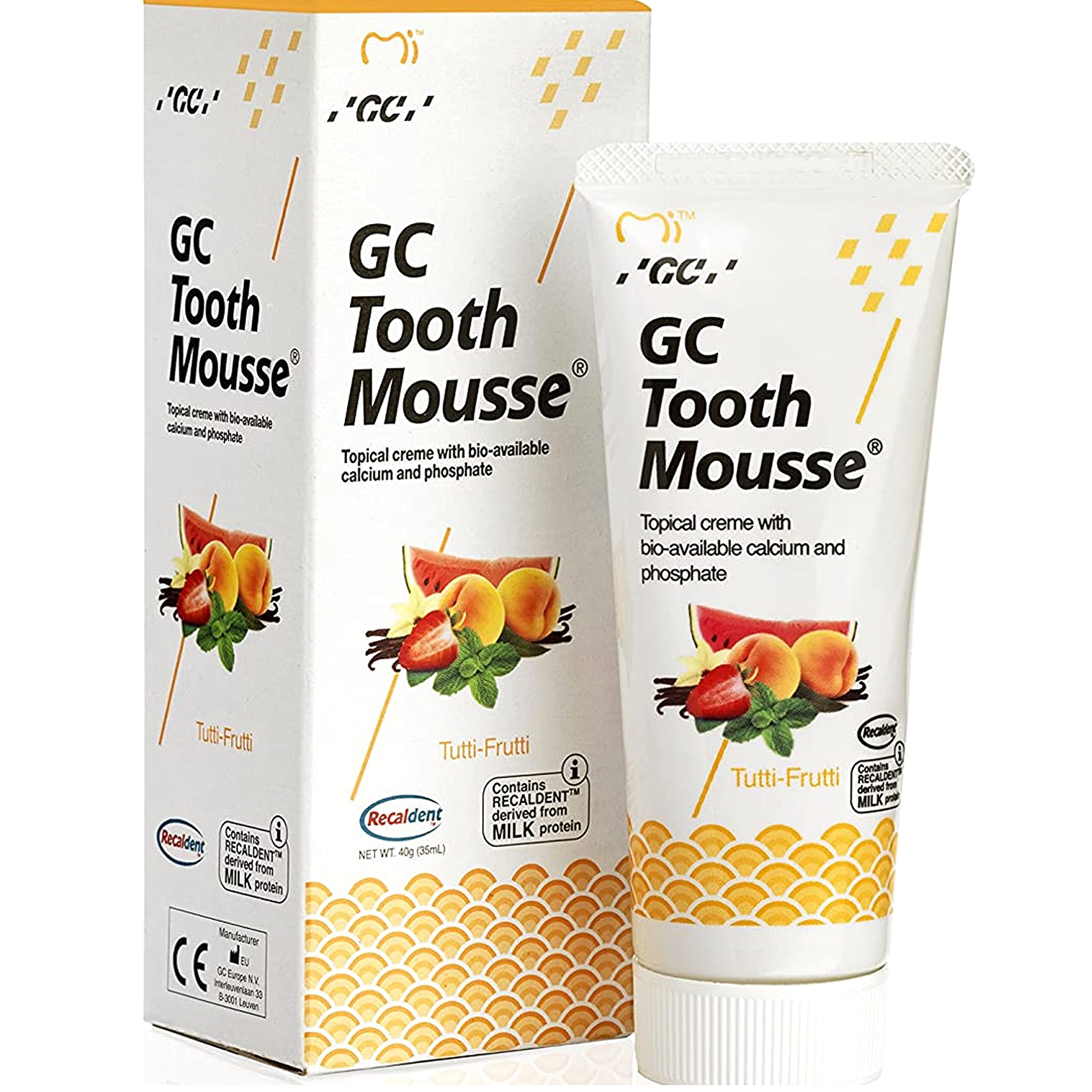Gc Tooth Mousse Tutti Frutti , 40 G (1Er Pack)