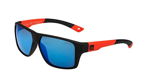 bollé Unisex – Erwachsene Brecken Floatable Sonnenbrillen Large, Black Red Matte