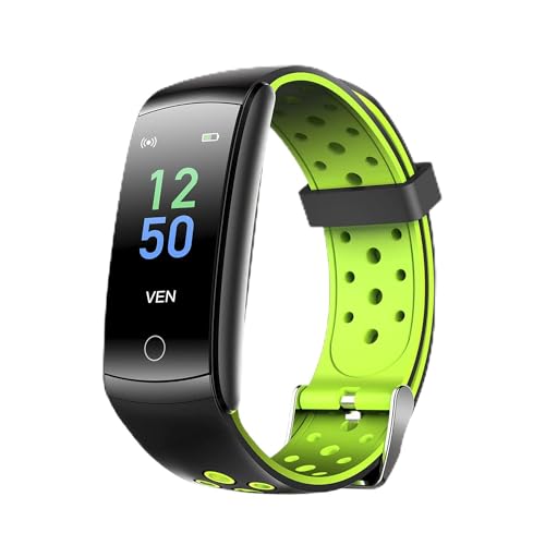 DAM Q8T Smart-Armband mit Körpertemperatur, Multi-Sport-Armband, Herzfrequenzmonitor, Blutdruck