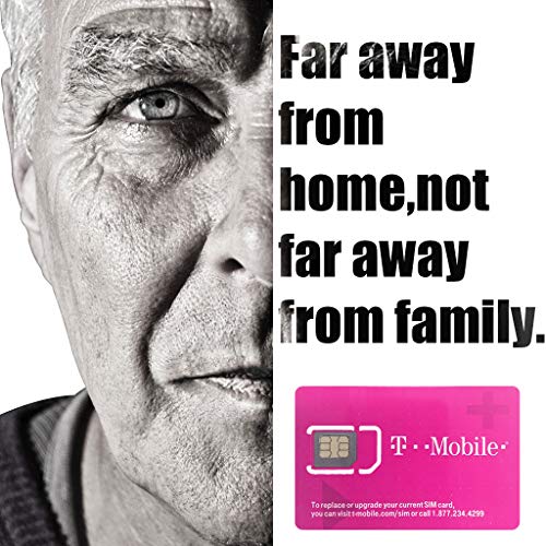 T-Mobile Prepaid SIM-Karte USA 21 Tage True unbegrenzt High Speed Daten/Anrufe/SMS