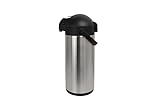 METRO Professional Airpot Pumpkanne | 1,9 Liter | Isolierkanne | Kaffeespender | Thermoskanne | Getränkespender | auch für den gewerblichen Einsatz | Edelstahl | Kaffeekanne