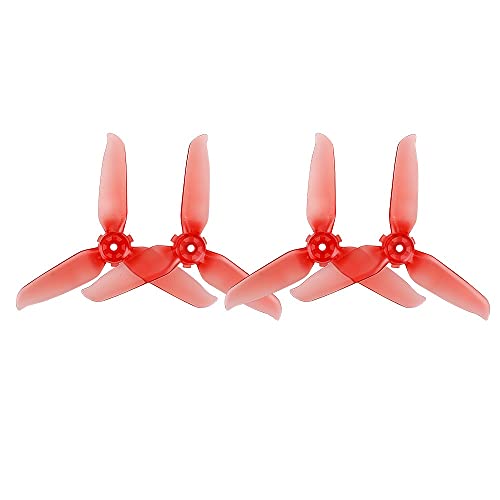 Zubehör für Drohnen 2/4 -Paare Propellers Schnellfreisetzungen Requisiten Blade for DJI FPV Propeller -Drohnenzubehör (Color : Red 2 pairs)
