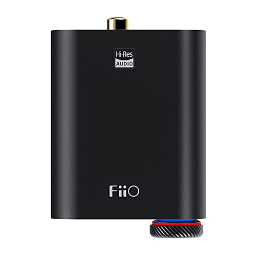 FiiO K3 Verstärker Kopfhörerverstärker (tragbar, hohe Auflösung, 384 kHz/32 Bit, DSD256, USB-Typ-C, für PC/Smartphone, Heim-Audio)