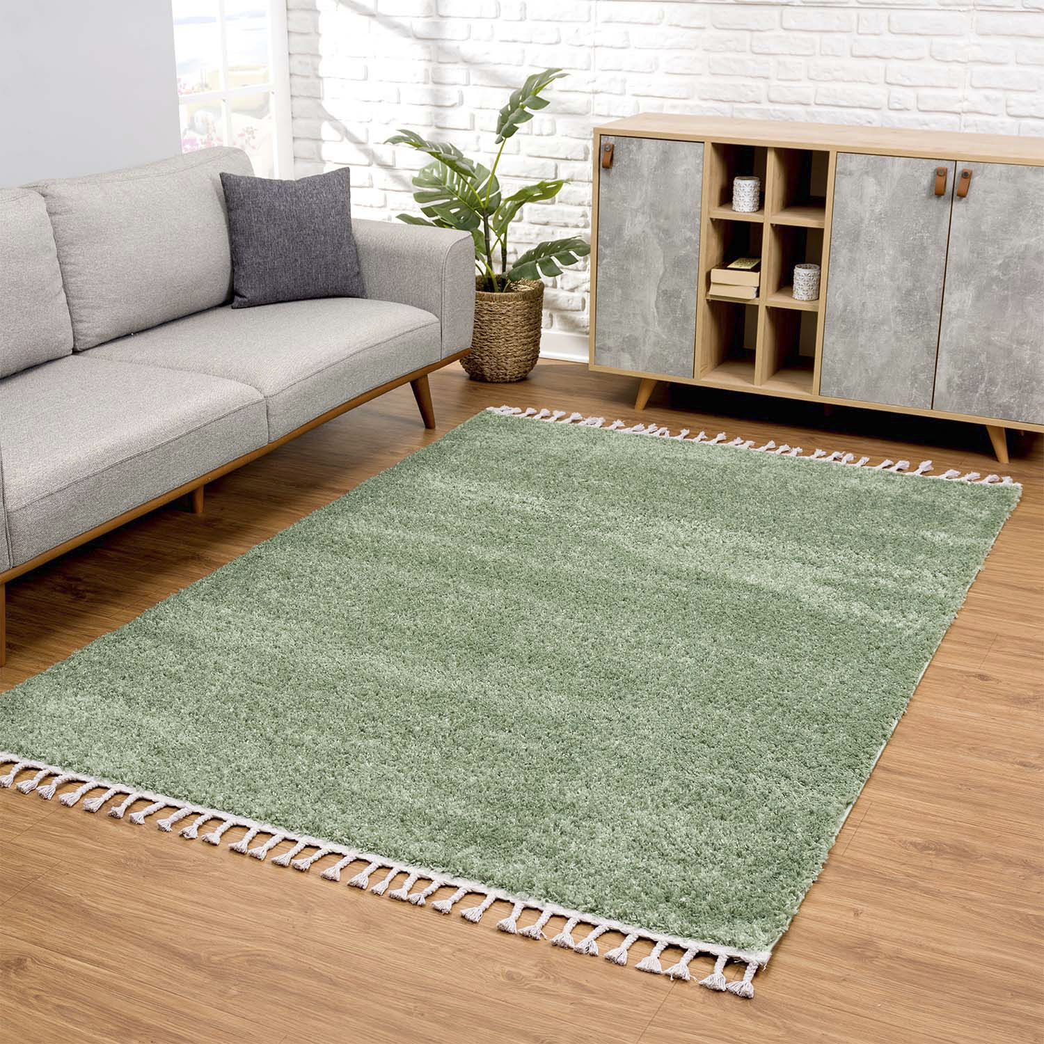 Carpet City Hochflor-Teppich "Pulpy 100", rechteckig