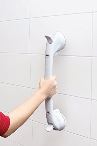Eurosell - Profi Badewannen / Dusche / WC Griff Aufstehhilfe Badewannengriff Haltestange Vakuum Stange (XL)