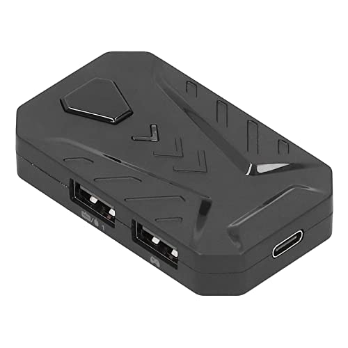 Tastatur-Mausadapter, Gamecontroller-Konverter für PS3 / PS4 / PS5 / Xbox360 / Xbox ONE, Tastatur- und Mauskonverter, Plug & Play, großartiges Spielerlebnis