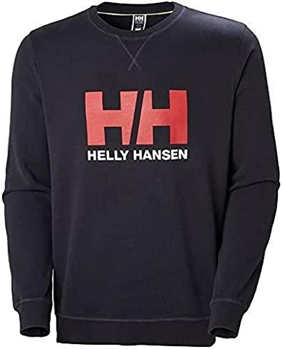 Helly Hansen Herren Hh Logo Crew Sweat Sweatshirt, Blau (Azul Navy 597), XX-Large (Herstellergröße: 2XL)