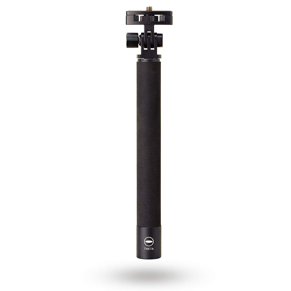 RICOH Theta-Stick TM-2 Selfie-Stick für alle kippbaren Kameraplattformen der Theta-Serie Maximale Ausdehnung 83,6 cm Minimale Höhe 22,9 cm Aluminiumlegiertes Rohr Komfortabler gummierter Griff