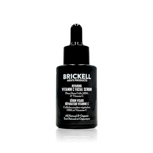 Brickell Men’s Anti-Aging Reparierendes Nachtserum für Männer mit Vitamin C – Natürlich und Organisch - 30 mL