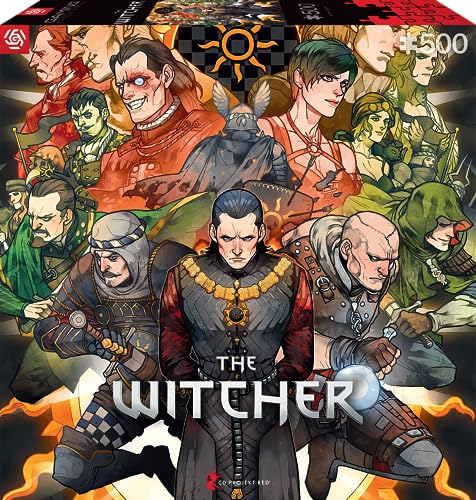 Good Loot Gaming Puzzle: The Witcher Nilfgaard Puzzles 500 - Witcher Puzzle - Adult Puzzles - Classic Puzzles - Merchandise Gaming Puzzle mit Bild – Puzzle 500 Pieces