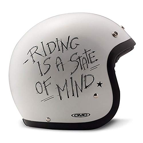 DMD 1JTS30000OL04 Motorrad-Helm, Oldie