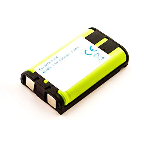 MobiloTec Akku kompatibel mit Panasonic KX-TW211, Telefon/Festnetz NiMH Batterie