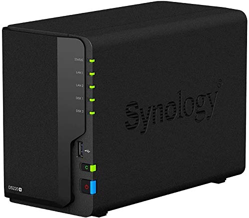 Synology DS220+ DiskStation NAS Server 2-Bay, Kapazität:12.000GB (12TB), HDD Typ:Best Choice