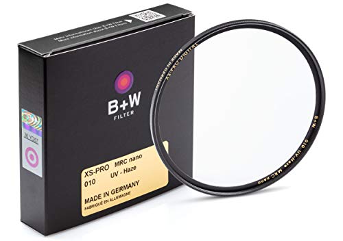 B+W UV-Haze- und Schutz-Filter (52mm, MRC Nano, XS-Pro, 16x vergütet, slim, Premium)