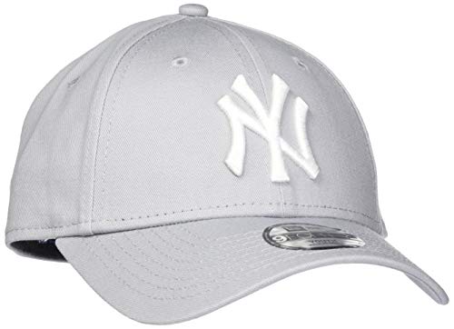 Kinds New York NY Yankees MLB League Basic 9Forty Einstellbar Fit Grau / Weiß CHILD AGE 2-5