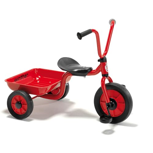 Winther Mini Krippendreirad mit Wanne, Fahrzeug für Kinder 2-4 Jahre