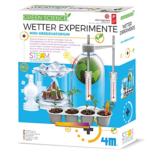 4M 68474 68474-Green Science-Wetter Experimente Spiel