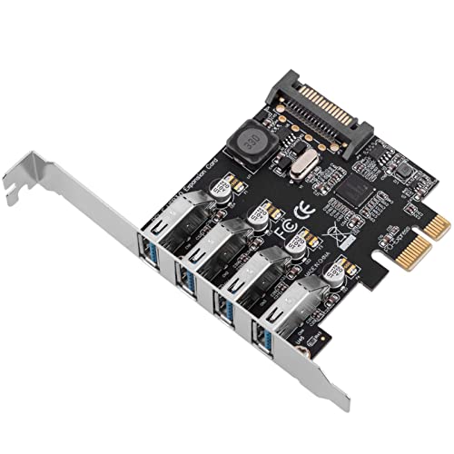 BeMatik - PCI-Express zu SuperSpeed USB 3.0 Externe 4-Port